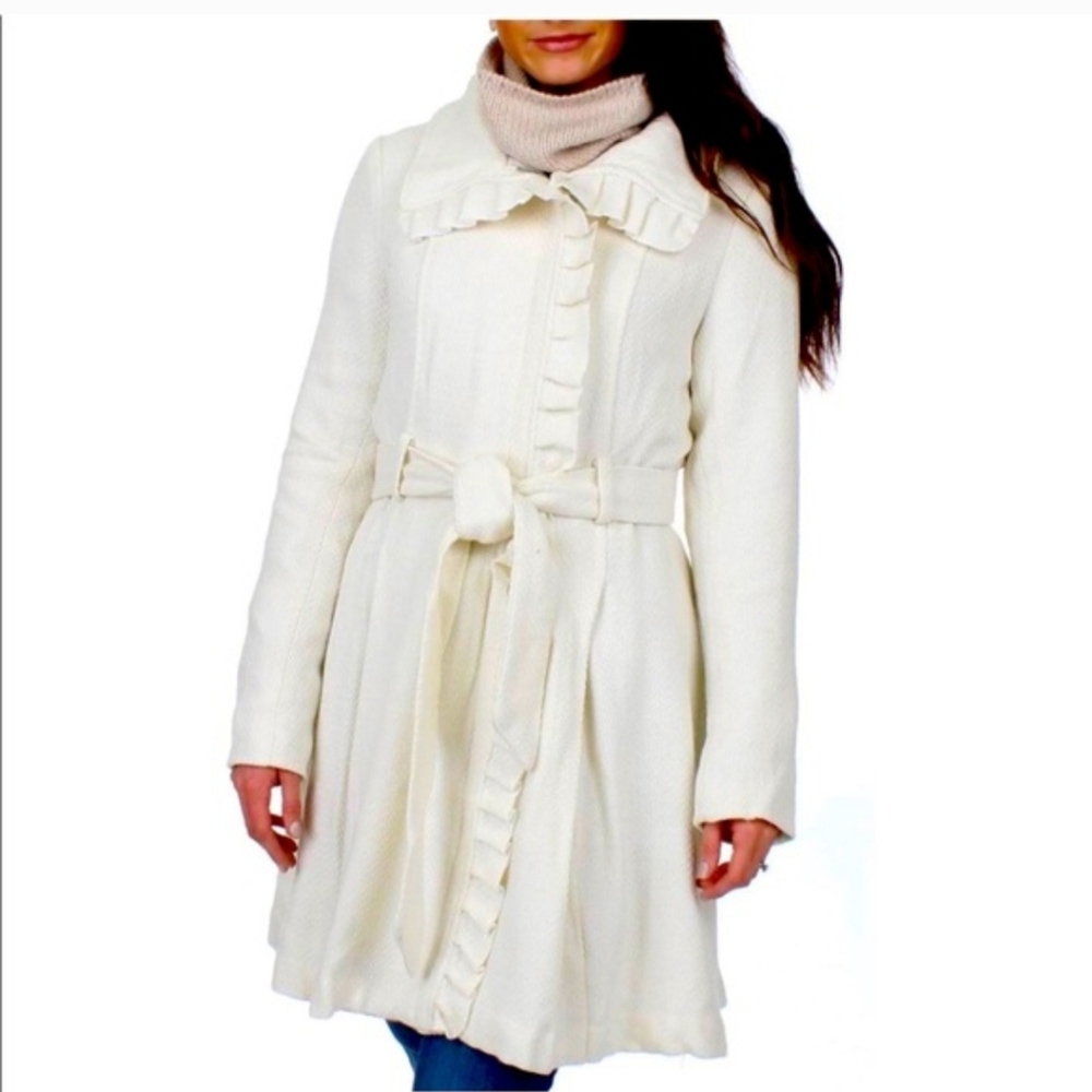 Steve Madden Cream Textured Jacket